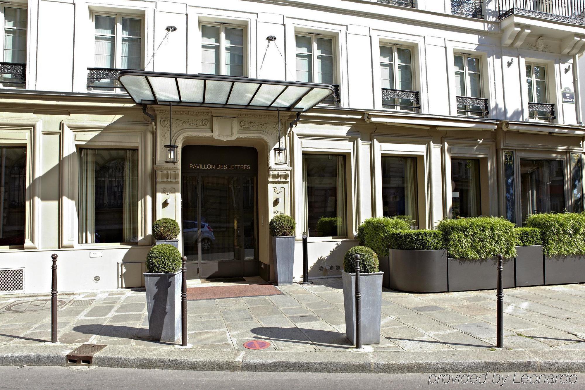 Le Pavillon Des Lettres Hotel París Exterior foto